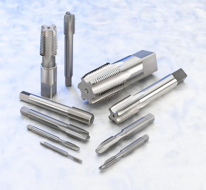 High-Speed Steel 5/8-11 Size H10 Pitch Diameter Limit DIN Length Bottoming Style Morse Cutting Tools 61741 Thread Forming High Performance Taps Titanium Aluminum Nitride Finish 